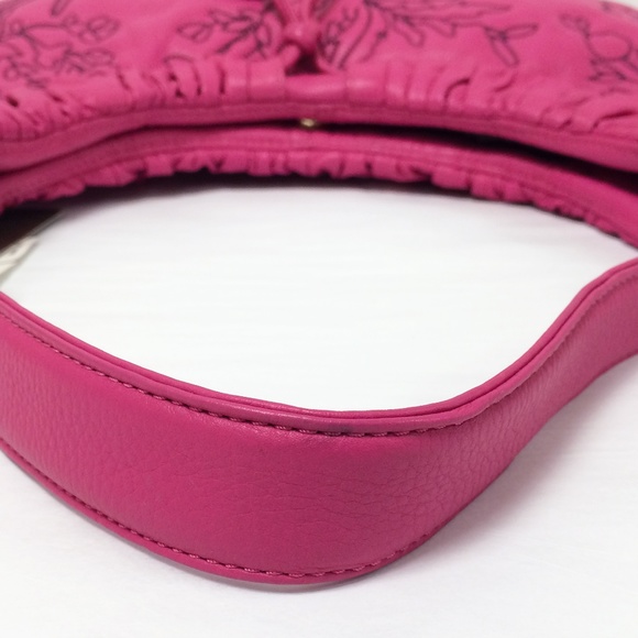 Fiore by Isabella Fiore Pink Stitch Flower Bag - Picture 3 of 9